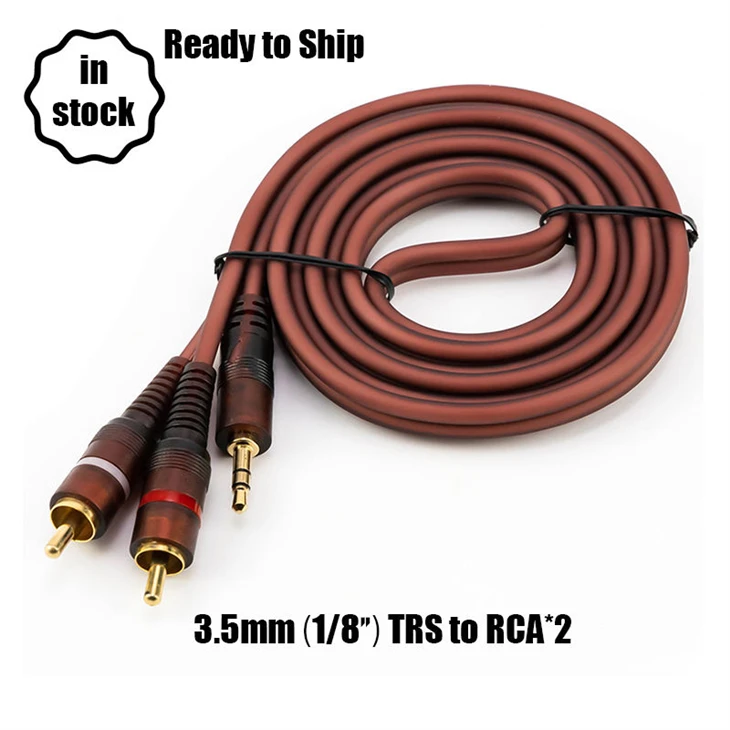 3.5 ملم إلى كابل RCA