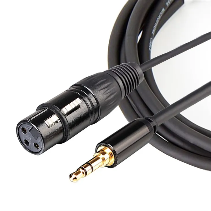 XLR إلى كابل 3.5 ملم
